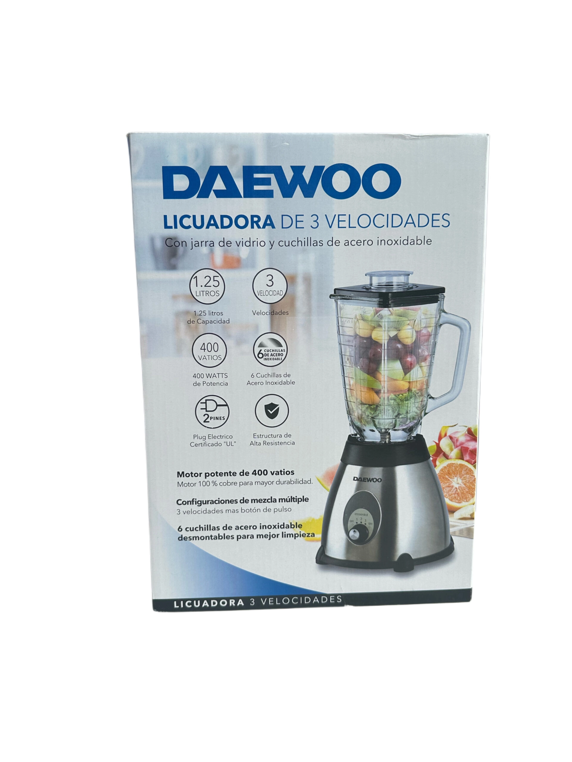DAEWOO Licuadora de 3 Velocidades